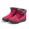 Botas femininas de tamanho grande, quentes, grossas, de veludo frio, cano alto, de algodão, encanamento, botas de neve, pernas femininas, sapatos femininos, cano alto, sapatos casuais