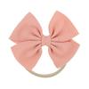 2247 Diadema de Lazo de Amazon para el Cabello, Diadema de Nylon Tejido para Bebé, Accesorios para el Cabello para Niños Europeos y Americanos, Venta al por Mayor