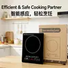 Estufa de inducción empotrable para uso doméstico de comercio exterior transfronterizo, nueva estufa de inducción de alta potencia a batería 110V