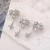 Accesorios para Uñas con Colgante de Perla y Circonita de Lujo Ligero, Decoraciones para Uñas Súper Brillantes de Estrella, Lazo y Borla de Celebridad de Internet