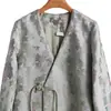 Nueva Camisa Jacquard Estilo Chino con Botones Tradicionales Chinos, Chaqueta de Brocado Song, Traje Tang Vintage Primavera 2026, Blusa Única y Hermosa