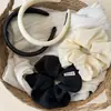 Diadema de Polka Dot Satinada Estilo Coreano, Goma para Recoger el Cabello, Coleta, Moño, Anillo para el Cabello, Diadema de Esponja para la Cabeza, Accesorios para el Cabello
