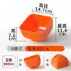 Louças de melamina para restaurantes de hot pot, recipientes autoatendimento para temperos de hot pot apimentado, potes para condimentos, potes comerciais para molhos, potes pequenos para molhos
