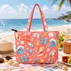 Bolso de Mano Cruzado 3D Nuevo Producto Temu Amazon Moda Femenina de Moda Bolso de Hombro Lona 300g