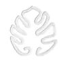Estaca de Suporte para Costela de Adão Suporte Antiatropelamento para Plantas Verdes Bambu de Chuva de Mola Coletor de Caule de Flor Galho Tronco Acessórios de Jardinagem