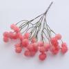 Materiales para Arreglo Floral de Ramo de Bolas de Pelo de Plástico Simuladas, Arreglo Estilo Bosque, Escena Decorativa, Materiales para Arreglo Floral de Frutos de Castaño