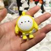 Mochila Urso Bonecos de Gesso para Crianças DIY Colorir Aromaterapia Relevo 3D Figuras de Gesso Branco Itens Mais Vendidos Direto do Fabricante