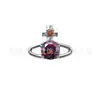 Brincos Saturno em liga de titânio F136 com pedras de zircônia, piercing de língua G23 em titânio estilo Rainha Mãe, piercing de sobrancelha, joias para piercing corporal