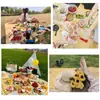 Esterilla Impermeable, Esterilla de Picnic, Mantel Portátil Engrosado para Acampar al Aire Libre, Esterilla de Piso Ampliada, Tela para Picnic de Primavera y Otoño