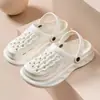 Zuecos de exterior para mujer y hombre, pantuflas, pantuflas de verano para mujer, ropa de estar para hombre, pantuflas de EVA para pareja, sandalias.