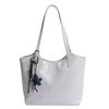 Bolsa de Ombro Feminina Nova Primavera e Verão Moda Retrô Versátil Bolsa de Trabalho para Deslocamento Bolsa de Ombro Axilar Bolsa Tote