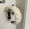 Diadema Ancha Trenzada Hecha a Mano de Alta Gama Coreana 2026 Diadema Retro de Caña Alta Elegante Pasador Accesorio para el Cabello