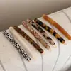 Horquilla vintage de ácido acético para mujer, para cabello roto en la parte delantera y pinza larga de pico de pato, pinza lateral, tocado, horquilla para flequillo.