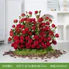 Kit de Rosa Artificial para el Día de San Valentín, Floral Pr para Pasillo de Boda