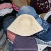Sombrero de Cubo Liso de Color Sólido de Doble Cara para Mujer Otoño e Invierno Estilo Coreano Versátil Tejido de Piel de Conejo Moda Casual Lana Sombrero de Pescador
