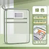 Bolsa de clasificación de temas en forma de L, bolsa de archivo transparente portátil, bolsa para libros de estudiante de malla con cierre y apertura grande, bolsa para exámenes