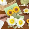 Lindo Girasol Frangipani Pinza para el Cabello Accesorios para el Cabello Divertido Pequeño Fresco Dulce Femenino Pinza Lateral de Pato Pinza para el Cabello de Niños