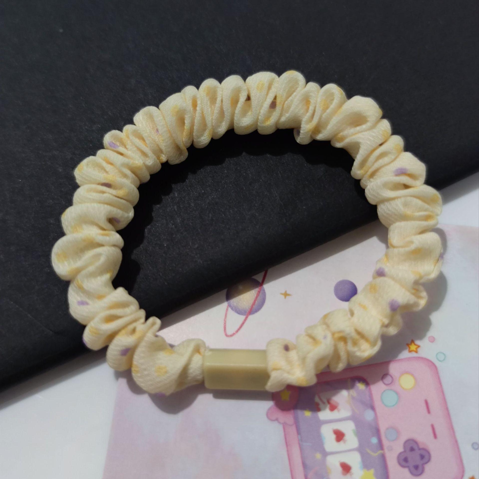 波点diy 小肠发圈