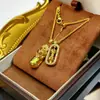 Moda Xiaohongshu Douyin Popular Estilo Weixue Pestillo Vajra Colgante Pixiu Nuevo Accesorio de Moda Collar Lujo Ligero