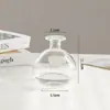 Florero de Vid Transfronterizo Minimalista de Boca Estrecha Adorno de Decoración para Arreglos Florales de Escritorio con Flores Frescas y Plantas Verdes