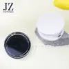 Estuche Personalizado de Fabricante para Sombra de Ojos Redondo de Cierre a Presión de Compartimento Único, Estuche para Rubor e Iluminador, Estuche para Polvos, Material de Empaque de Plástico