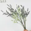 Lavanda Artificial de Haste Longa Simples para Sala de Estar Interna Decoração de Flor Falsa Ornamento Decoração de Planta Artificial Amazon