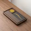 Nueva Bandeja de Té Estilo Chino, Modelo Nuevo, Mesa de Té Drenante de Lujo Ligero, Bandeja de Té, Accesorios para Juegos de Té Kung Fu, Mar de Té, Estación de Preparación Seca para Oficina