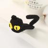 Pasador de Conejo Lindo de Dibujos Animados Celebridad de Internet TikTok Accesorios para el Cabello Tejidos a Mano Orejas de Conejo Rábano Gorro de Lana