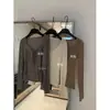 Té Verde Limón Otoño Estilo Coreano Amor Suave Estampado Versátil Cuello de Corbata Manga Larga Camisa Básica Ropa para Mujer 11295
