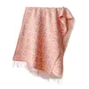 Bufanda de Imitación Cachemir Estilo Coreano para Viajes con Hebilla de Herradura para Mujer Bufanda de Cuello Larga Cálida con Borlas Chal para Abrigo En Stock