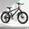 Bicicleta de Montaña para Adolescentes, Rodada Suave y Freno de Disco Confiable