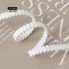 Ventas Directas de Fábrica 0.6cm Color Puro Poliéster Algodón Pequeña Fragancia Cinta de Borde para Puños Borde de Sombrero Falda Accesorios de Cinta No Elástica para Textiles del Hogar