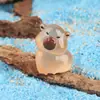 Nuevo estado de ánimo kappibala diy accesorios de resina muñeco de dibujos animados capibara caja sorpresa adornos de decoración de escritorio