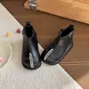 Novas Botas Infantis Outono/Inverno 2026: Botas Martin e Botas Curtas com Forro de Fleece para Meninos e Meninas, Sapatos de Bebê