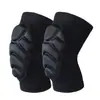 Joelheiras de treino, cotoveleiras, joelheiras táticas acolchoadas para treino de rastejamento, corrida, obstáculos, conjunto de protetores de pulso anticolisão, joelheiras para uso ajoelhado