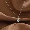 Collar de Plata de Ley 925 con Circonita para Mujer Lujo Ligero Diseño de Nicho Sentido de Alta Gama Cadena para Clavícula Nuevo Artículo Caliente 2026 Collar