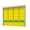 Puerta de Apilamiento Rápida Taller de Fábrica Tienda de Aeropuerto Puerta de Apilamiento Industrial Puerta Rígida Rápida Puerta Flexible de PVC