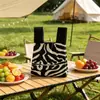 Bolso de Mano Grueso de Alto Peso Estilo Ins, Bolso Tote de Moda, Bolso Cubo Sencillo, Bolso Tejido para el Día de la Diosa