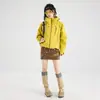 Jaqueta Impermeável à Prova de Vento Masculina 2026 Primavera Outono Curta Estilosa para Mulheres Petite Roupa de Montanhismo Outerwear