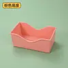 Prato Espessado em Forma de Coração de Palha de Trigo para Ossos Prato de Osso de Mesa Prato de Frutas Prato de Frutas Secas Prato de Nozes Doces Lanches