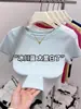 Camiseta Casual Versátil Slim-Fit de Manga Curta, Novo Estilo 2026, com Gola Redonda Elegante e Ombros Normais, Exclusivamente para o Sudeste Asiático