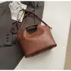 Bolso de cubo retro, bolso de mano para mujer, el más vendido de 2026, gran capacidad, juego de dos bolsos, lujo ligero, diseño de nicho, bolso cruzado de piel suave
