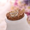 J592 Yiwu fábrica directa moda coreana anillo de máscara de diamantes completo puesto pequeña joyería venta al por mayor franqueo