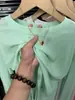 Nuevo Cubre-traje Fino Protector Solar 2025 para Mujer, Versátil de Color Sólido Cuello Redondo Manga Larga Camiseta Interior Top, Moderno Directo de la Fábrica Fuente