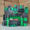 Molde para bloco de teste de concreto 150 molde de teste 100 molde de teste de impermeabilidade tripla 70,7 caixa para bloco de teste de argamassa concreto plástico molde de teste