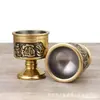 Copa de vino de latón para ofrendas, Copa de ofrendas de Guan Yu, Copa de agua para altar budista, Ofrendas para artículos budistas, Taza de té para ofrendas, Copa de agua para ofrendas, Suministros para ofrendas, Venta al por mayor de fábrica
