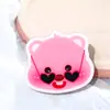 Broche de Acrílico Cartoon Ruby Loopy Insígnia de Castorzinho Presente para Estudante Melhor Amigo Pingente de Bolsa Estilo INS Tendência
