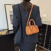 Gutikou 2025 Verano Nuevo Explosiones en Vivo Estampada Boston Moda de Alta Gama Bolso de Mano Cruzado al Hombro para Mujer