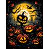 Ventas Directas de Fabricante Transfronterizas Halloween Fantasma Pintura de Diamantes Nuevo 5D Personalizado Diamante Redondo Diamante Cuadrado Sala de Estar Dormitorio Decoración Pintura