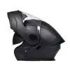 Casco Eléctrico para Motocicleta para Hombres y Mujeres, Casco Integral para Todas las Estaciones con Certificación 3C/Dot, Casco Abatible